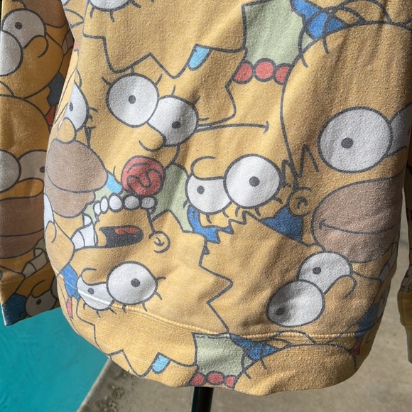 The Simpsons Sweater Winter Gear Sz Small Cartoon - Picture 4 of 6